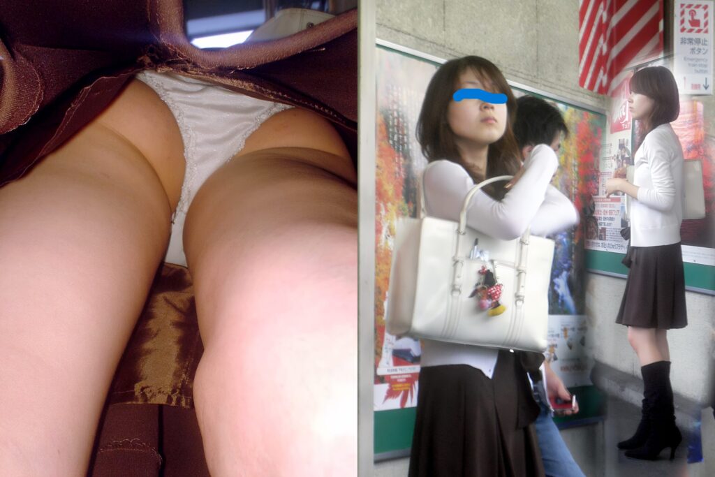 ただでさえ美しい純白ぱんつの縁が、綺麗に施されていて完璧な芸術品に仕上がっております。でもそういう所も合わせて、ナイスなぱんちらです！