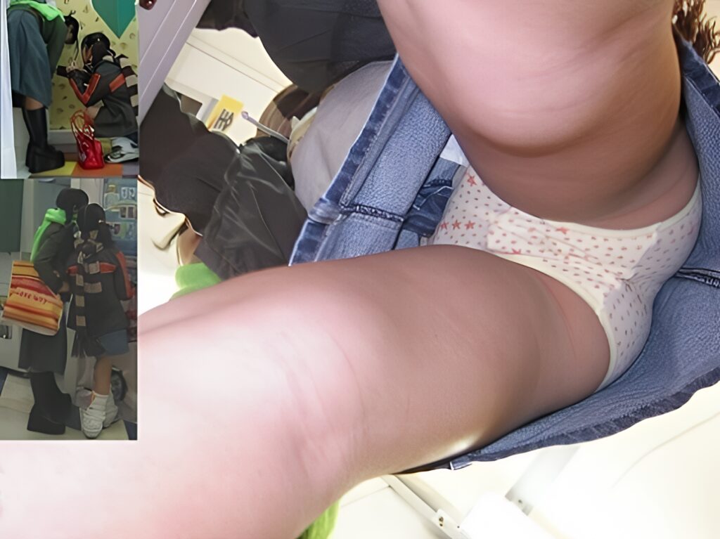 よーく見て見ると水玉の中に星☆がいますよ!こんなぱんつは初めて見ましたよ!ぱんつの柄は、どこまで行くのでしょうか?スポーツの世界記録が、どこまで行くのかと同じ気持ちになりますよ!