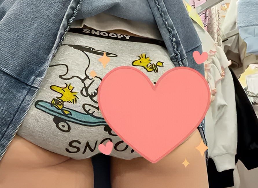 【危険！】秘技ダブルめくり！超絶神尻プリケツ2つゲット！