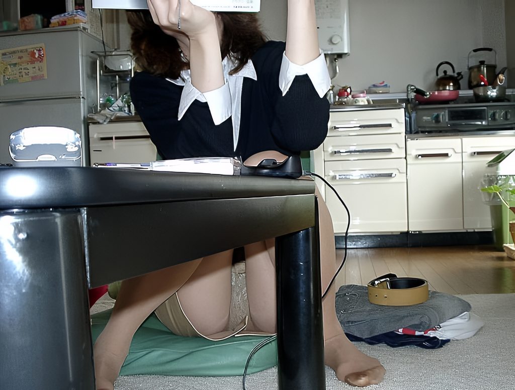 お忙しいのは百も承知なのですが、あなたのベージュのパンティにくぎ付けです！分かりますよ！忙しくて、小股の管理まではできませんよね！漢はそのパンチラを見て、喜んでしまう生物なのですよ！